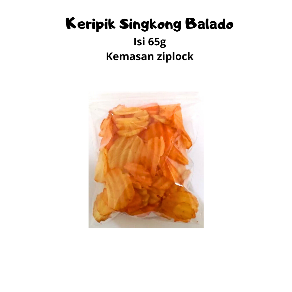 

Keripik Singkong Balado 5 Ribuan 65g