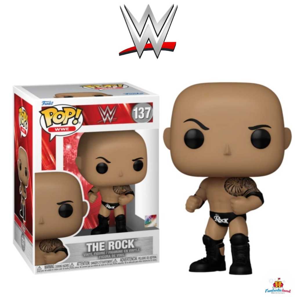 Funko POP WWE - The Rock (Final) #137