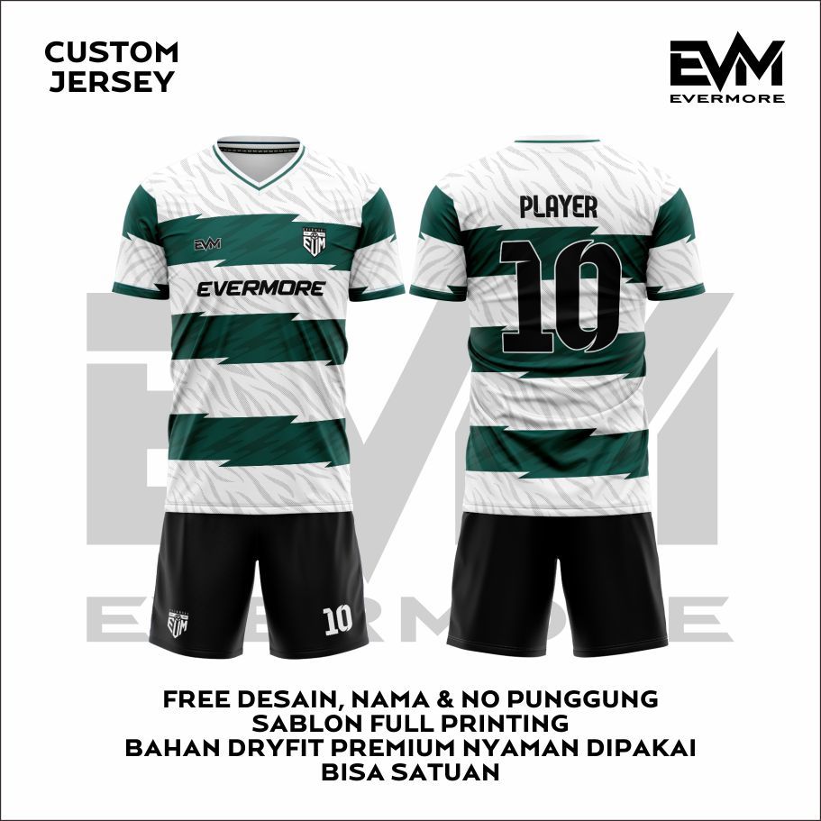 JERSEY FUTSAL VINTAGE SPIRIT FREE CUSTOM BISA SATUAN EVERMORE