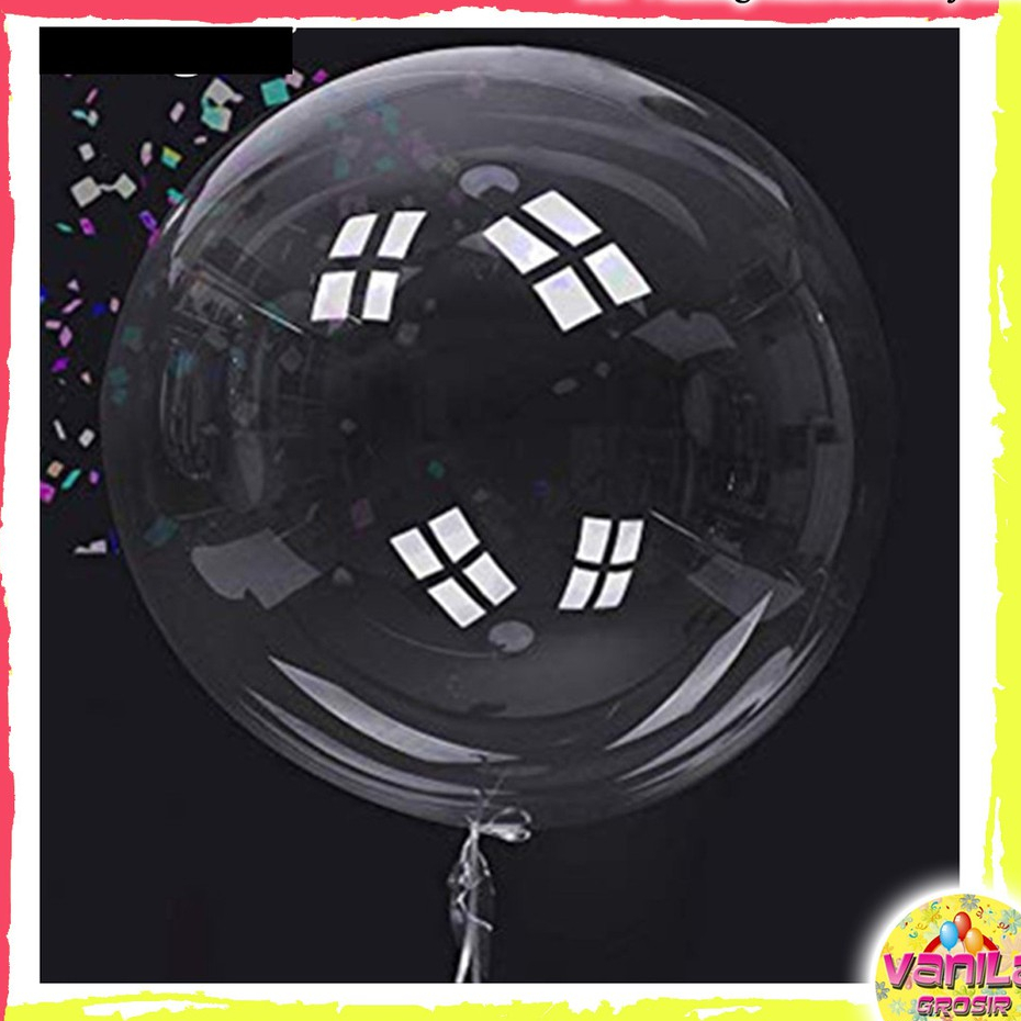 50PCS BALON PVC TRANSPARAN, BALON BOBO 20/24CM, BALON POLOS TRANSPARAN,BALON PVC TRANSPARAN