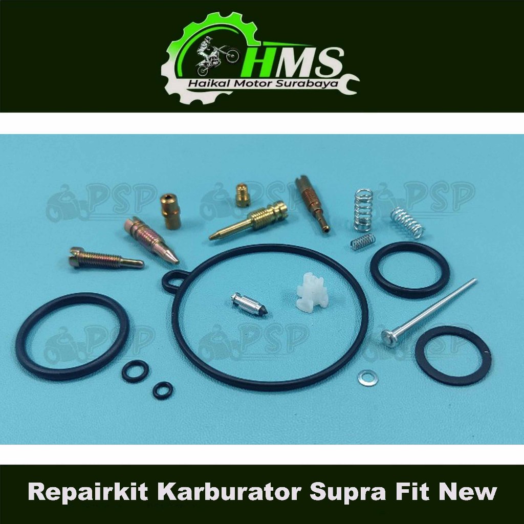 Repairkit Karburator Supra Fit New - Kalburator Repair Kit Parkit Spuyer Karbu Assy Honda Supra