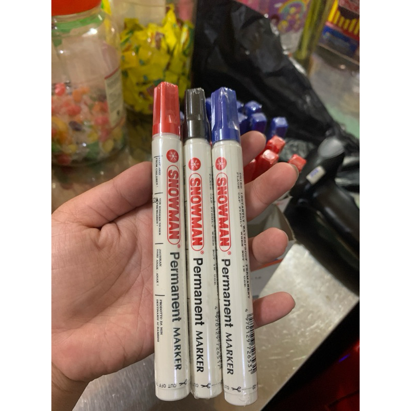 

SPIDOL SNOWMAN PERMANENT MARKER