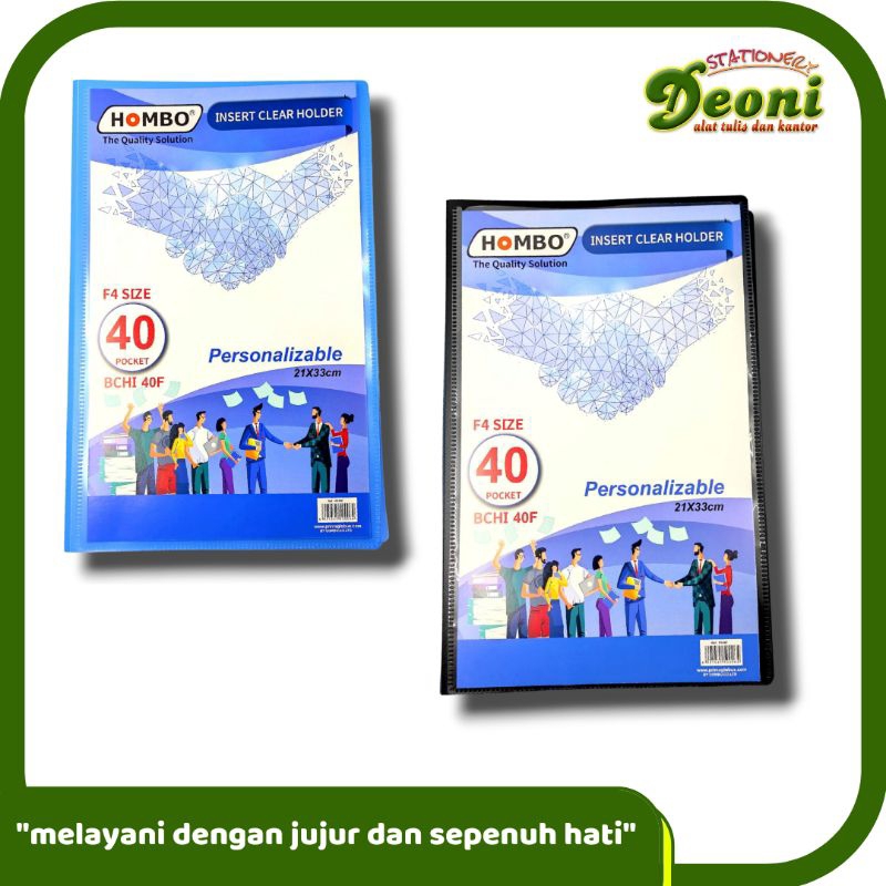 

Kangaroo Clear Holder Hombo F4 40 Lembar
