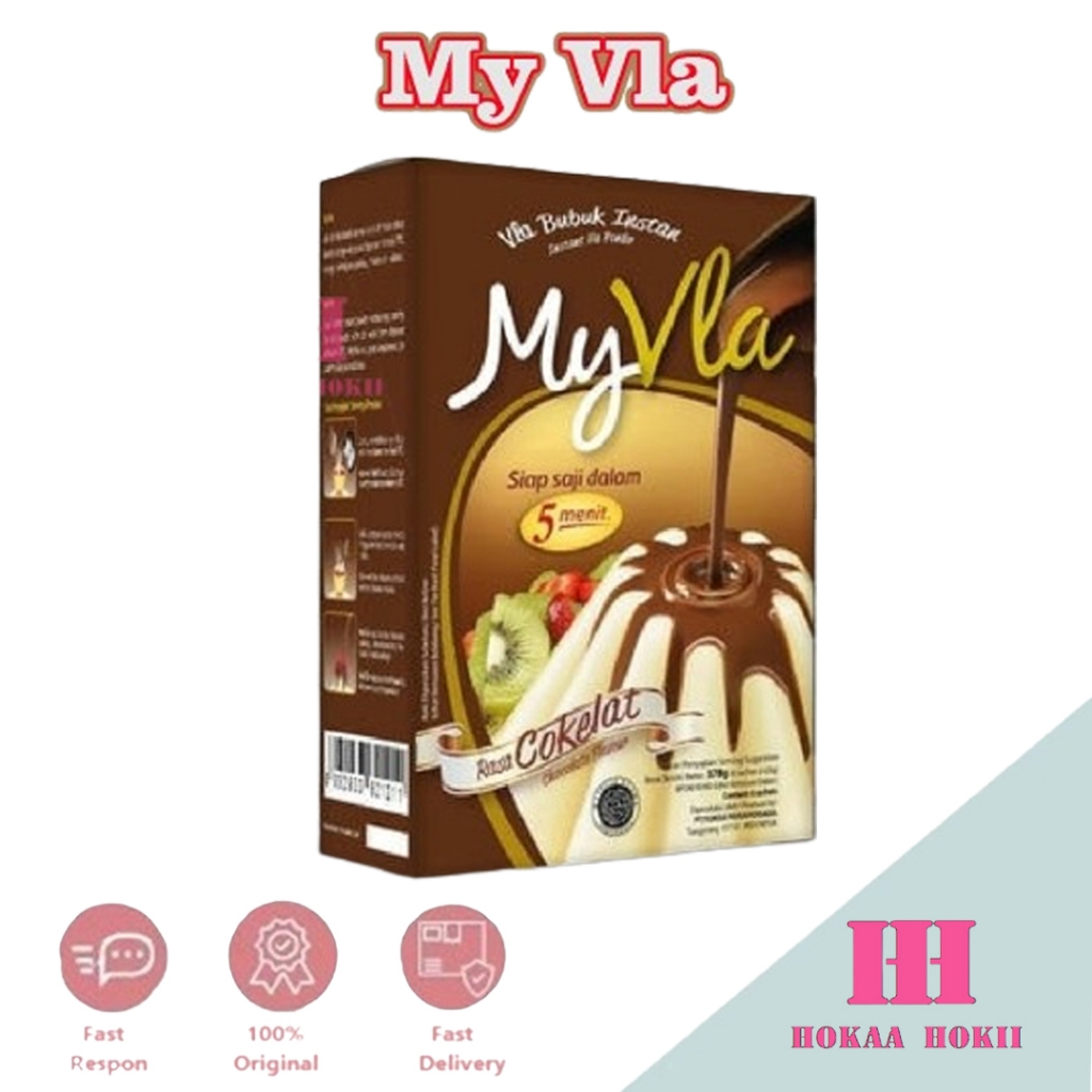 

Nutrijell My Vla Instan Rasa Coklat 60g