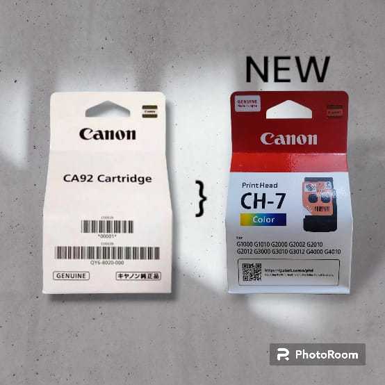 CANON PRINTHEAD CA92 COLOR CARTRIDGE ORIGINAL (G1000,G2000,)