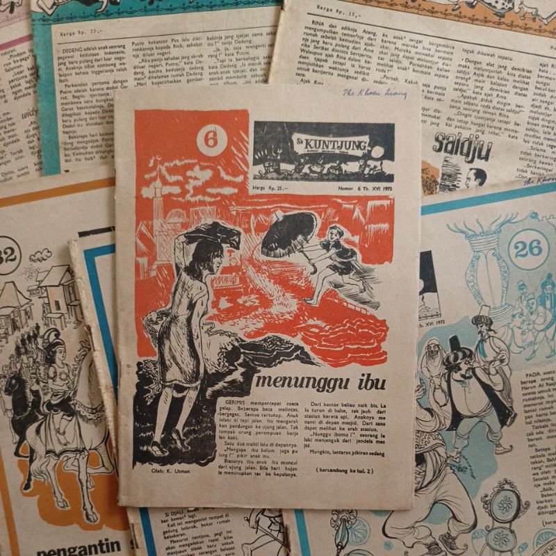 majalah kuncung majalah si kuntjung tahun 70an