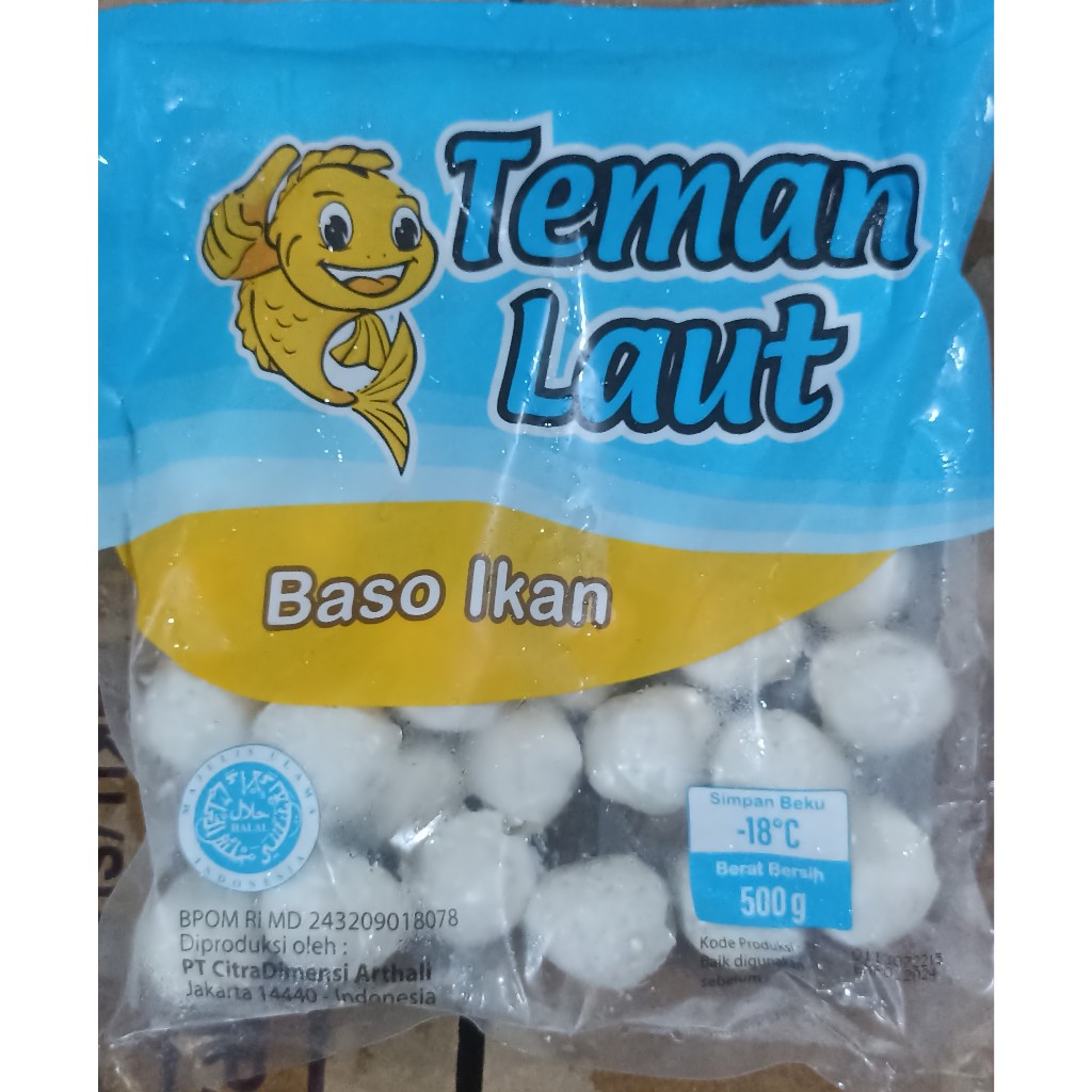 

Teman Laut Baso Ikan 500 gram