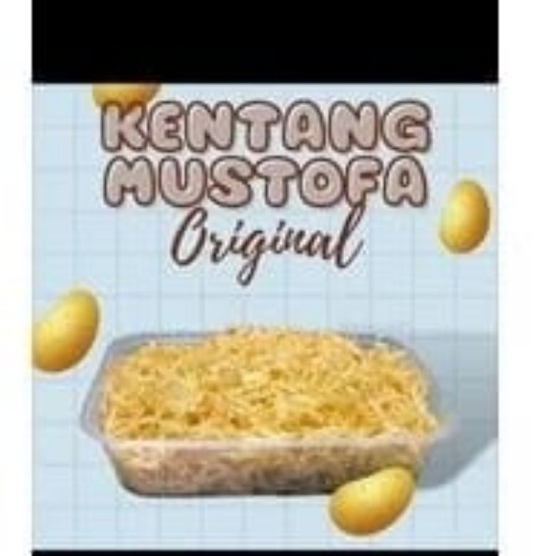

Kentang mustofa varian rasa kemasan box 500 ml
