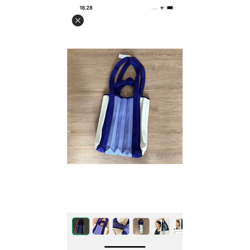 Pleats Mama Korean Bag