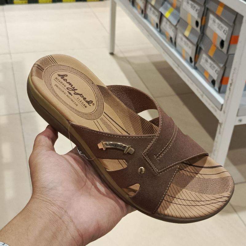 SANDAL WEDGES TINGGI SOL 3 CM WANITA HOMYPED TINGGI || SANDAL WANITA HOMYPED SANDAL IBU - IBU MOTIF 