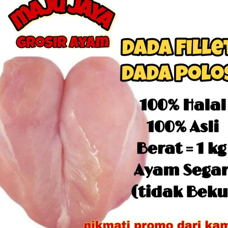 

Ready Stok DADA FILLET 1KG DADA POLOS DADA AYAM TANPA KULIT AYAM MURAH AYAM BERKUALITAS AYAM SEGAR
