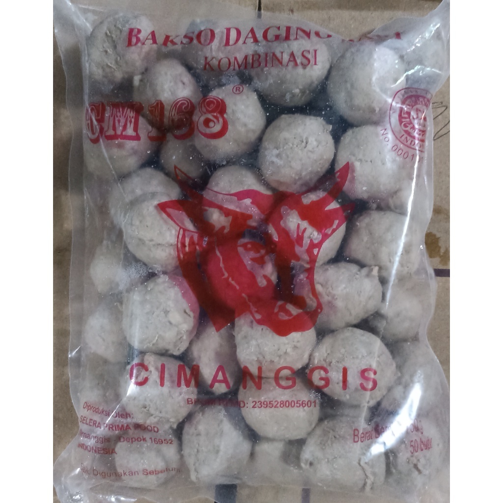 

Bakso Cimanggis isi 50 biji