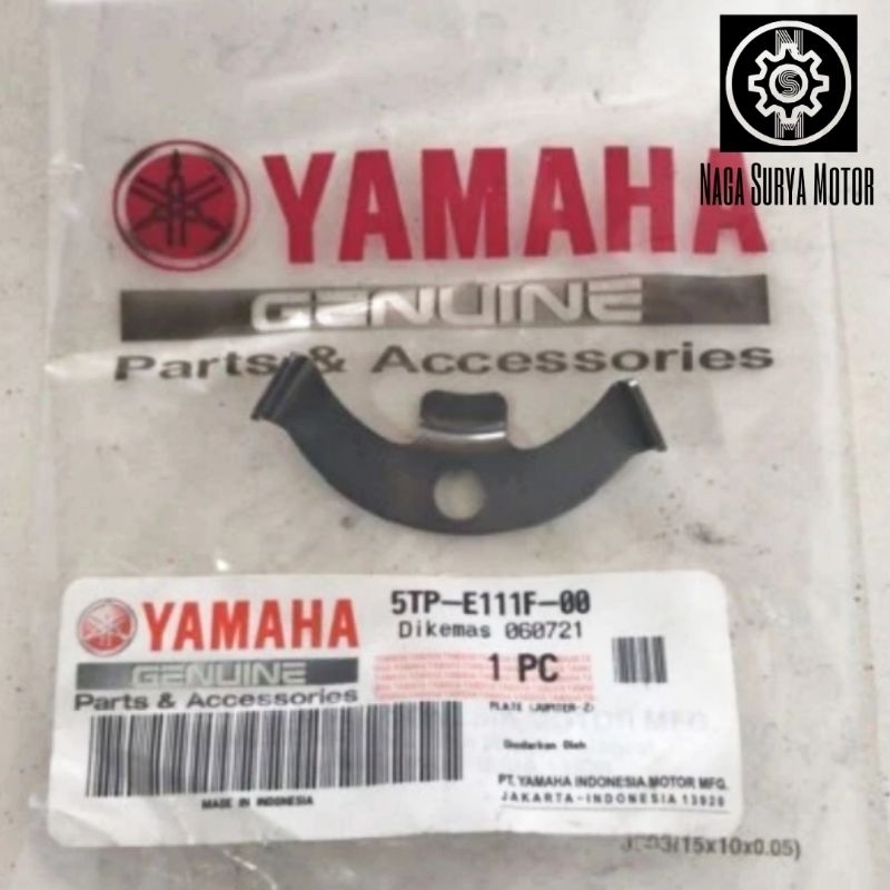 Plat tahanan bearing noken as Jupiter Z Vega R New 5TP-E111F-00 ORI YGP