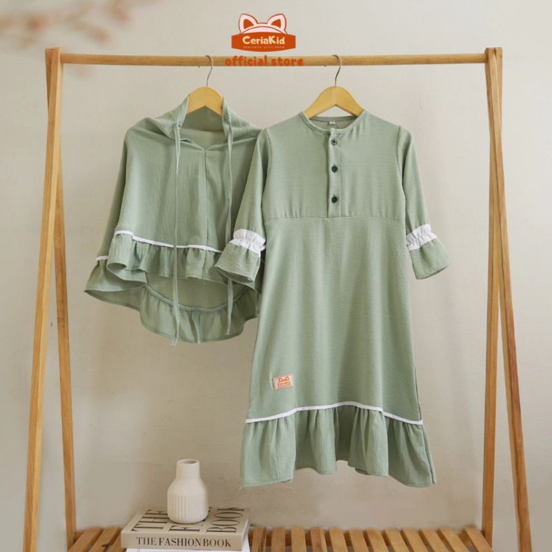gamis anak dan hijab balqis