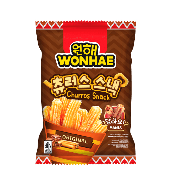 

mujigae wonhae churros snack chocolate - wonhae churros cokelat - mujigae churros cokelat