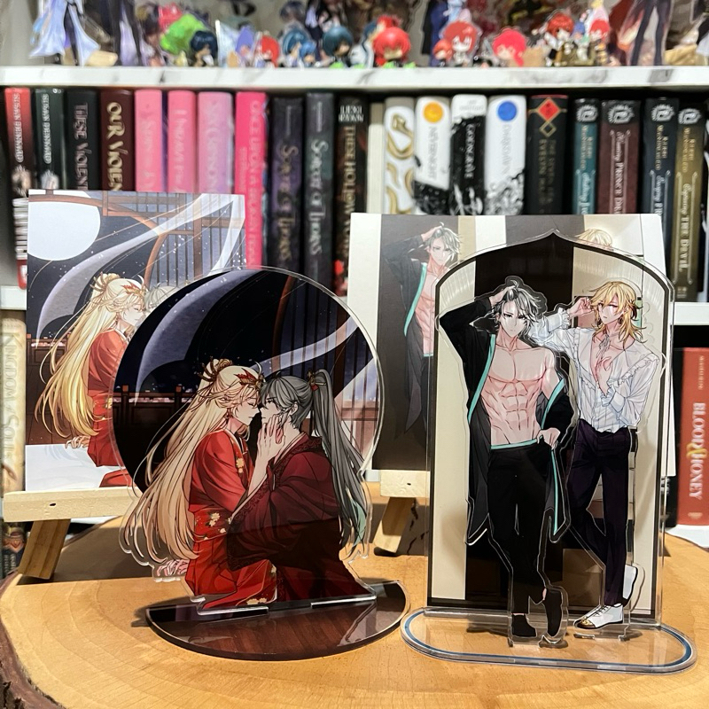 Standee Dorema Genshin Sumeru Stack Large Haikaveh Alhaitham x Kaveh FREE Artprint