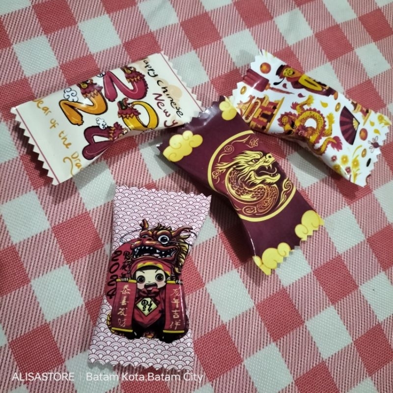 

amplop angpao Imlek 2024 model permen