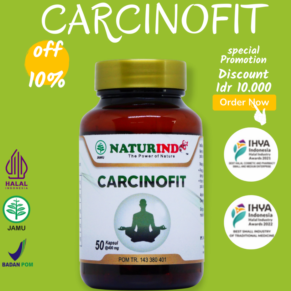 CARCINOFIT Herbal Alami NATURINDO