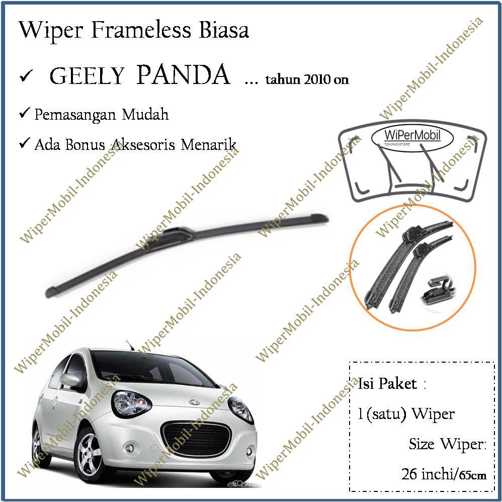 Wiper Frameless Biasa GEELY PANDA