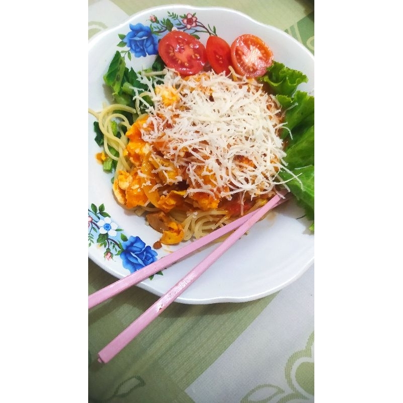 

Beli Spaghetti enak mantap coy wakwaw