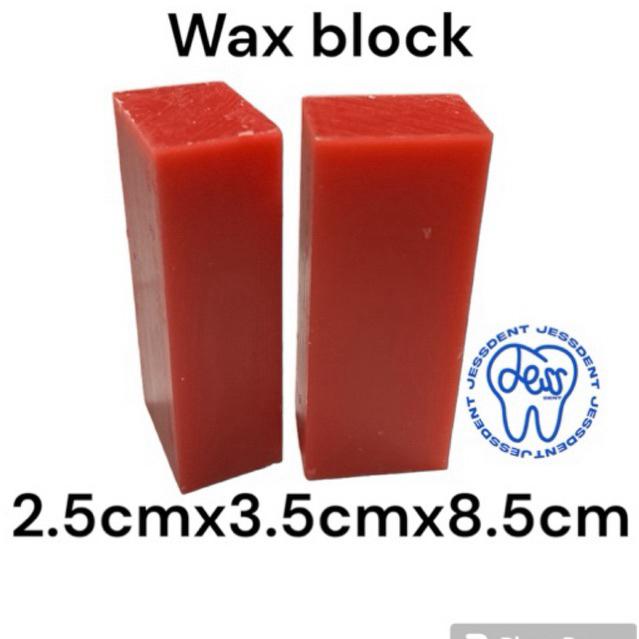 Dental Carving Wax Block dental wax Lilin untuk Ukir Gigi