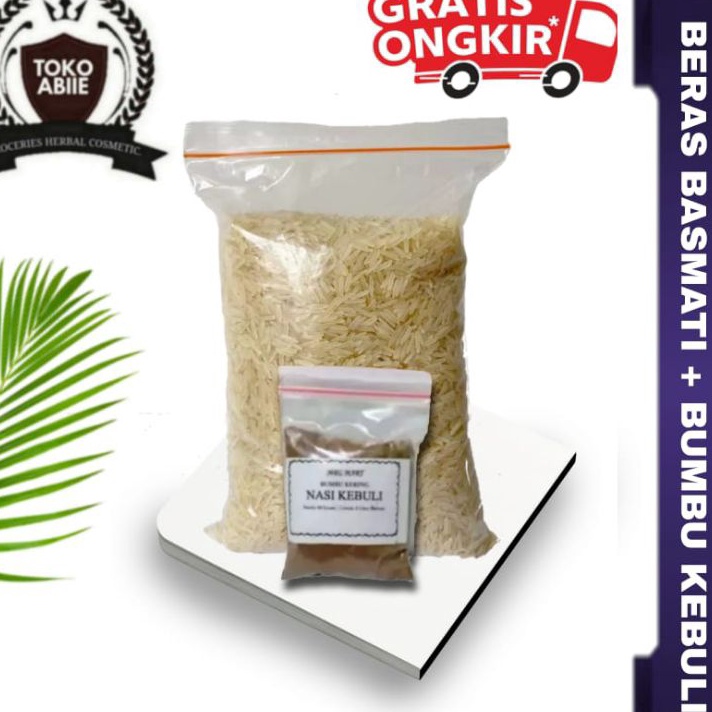 

MEGA SALE Beras Basmati 1kg Gratis Bumbu Kebuli Instan