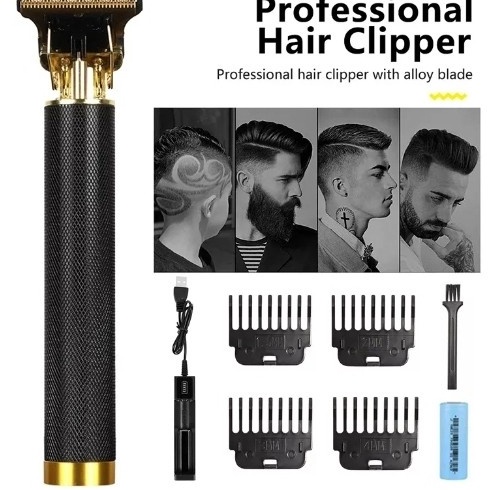 Seller Alat Cukur Rambut Jenggot Kumis Kemei T9 Hair Clipper Profesional Hair AC51