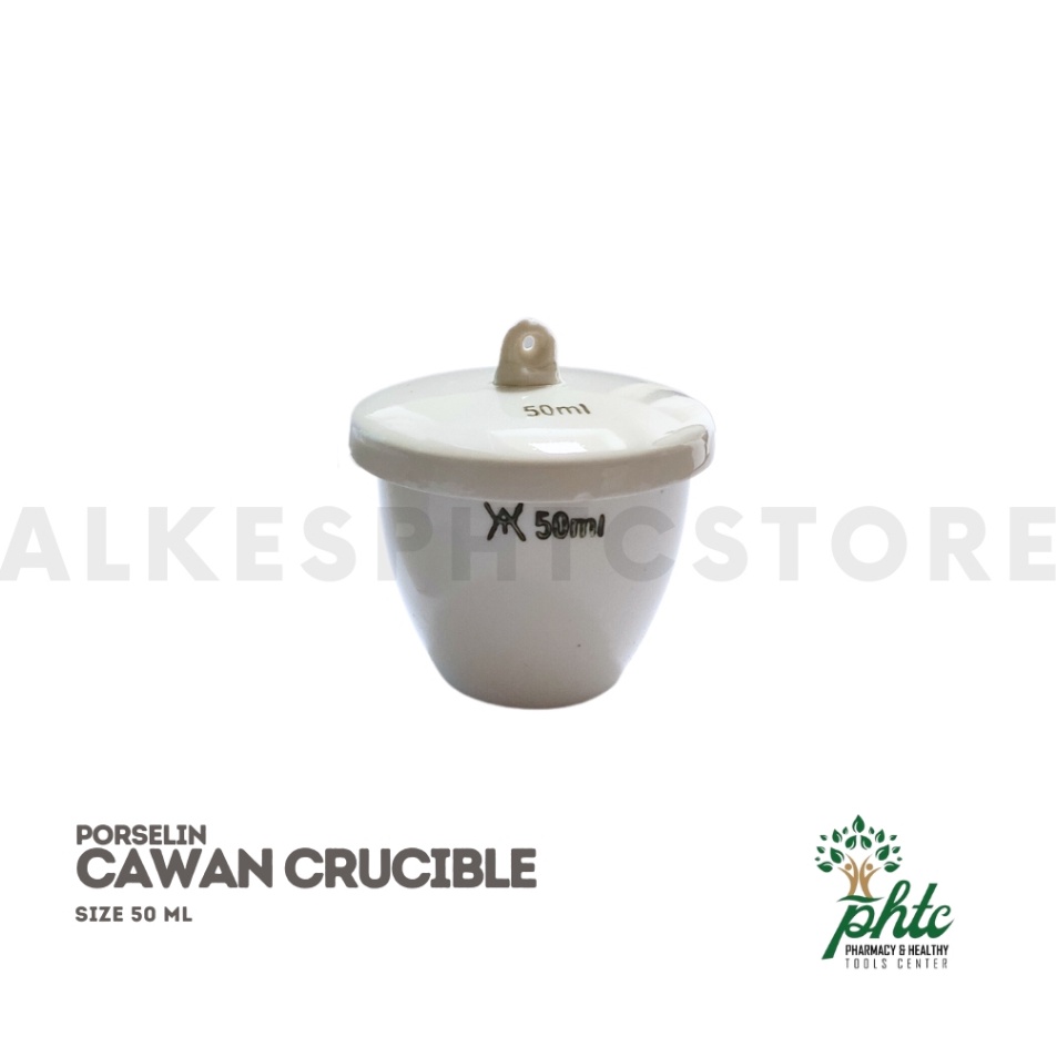 Terkini Cawan Crusie 5ml  Tutup l Cawan Krusibel