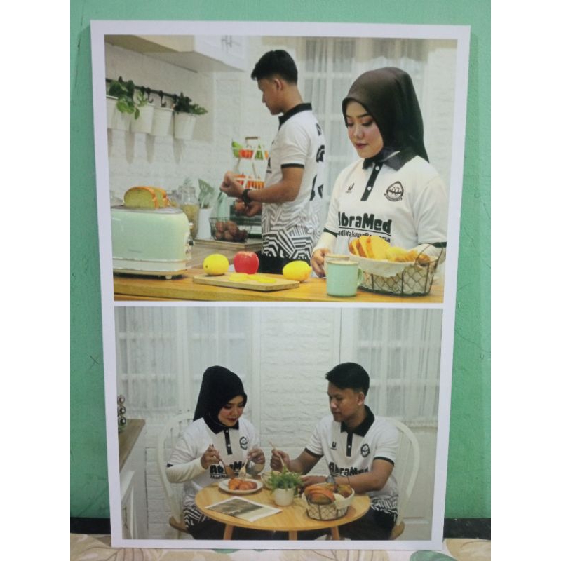 CETAK FOTO PREWEDDING UK 40×60