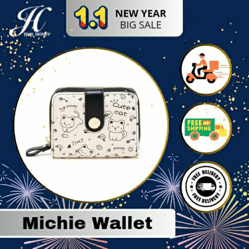

JIMS HONEY DOMPET BARU MICHIE MOTIF KUCING