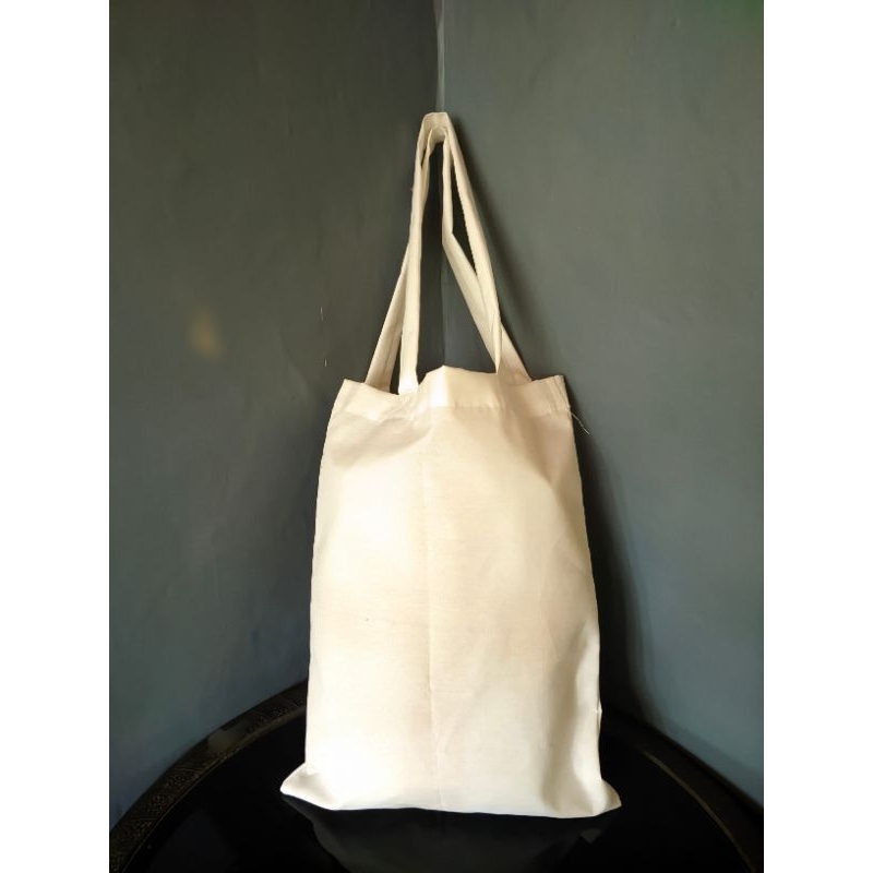 Totebag Polos / Totebag 40cm x 30 cm / Totebag Kain Belacu