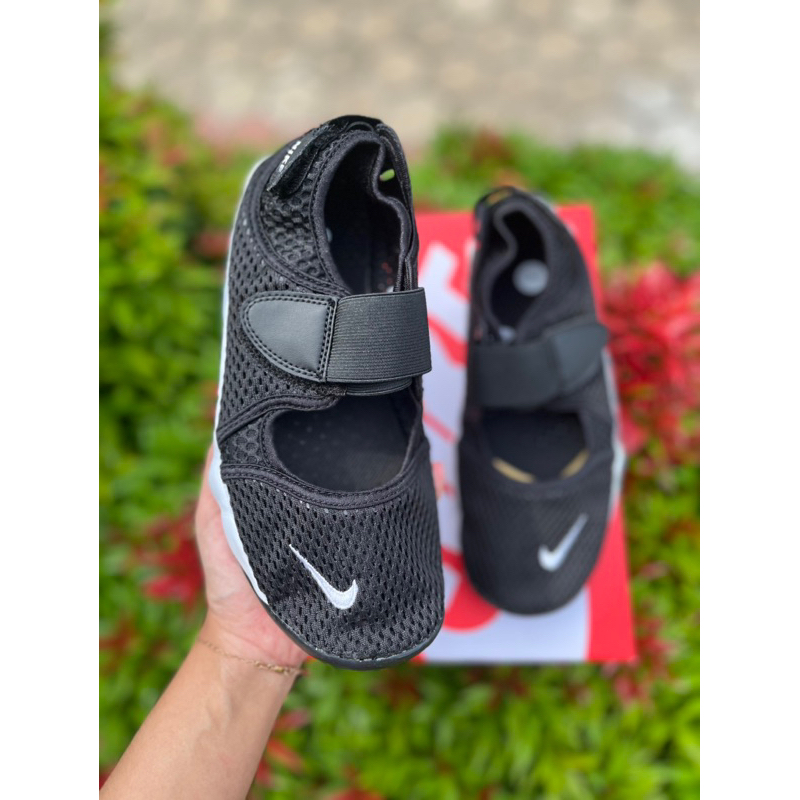 [cleosa.closet] NIKE AIR RIFT BIG KIDS BLACK GRADE SCHOOL (GS) SIZE 28 29.5 31 32 33.5 35 36 37.5 38