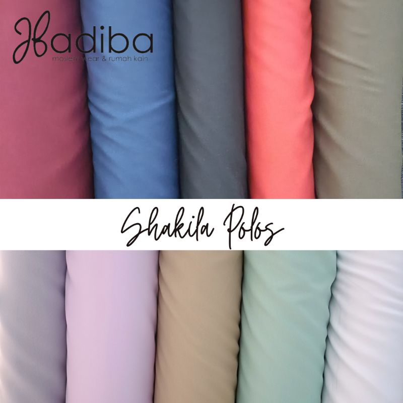 Shakila Polos Kain Premium