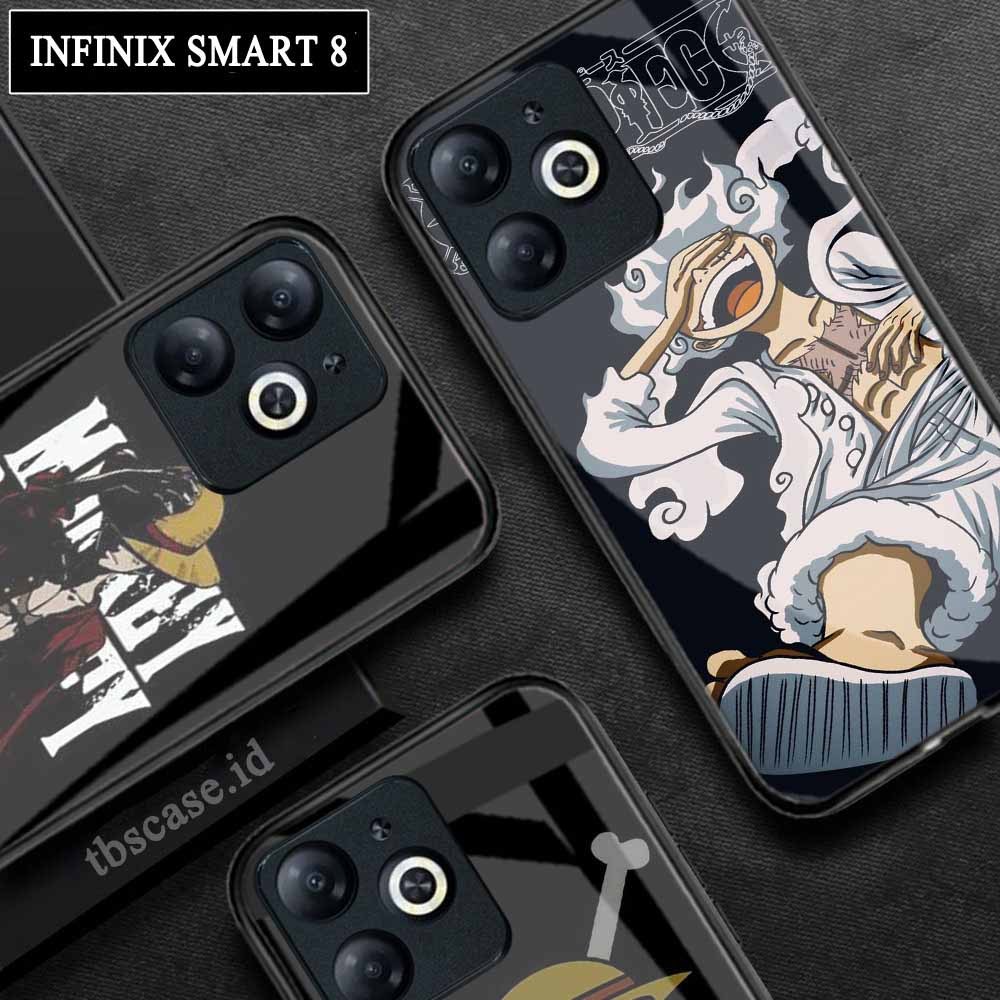 Softcase Glossy Glass Kaca Infinix Smart 8 Smart 8 Pro Terbaru [M-206] Case Handphone Infinix Smart 