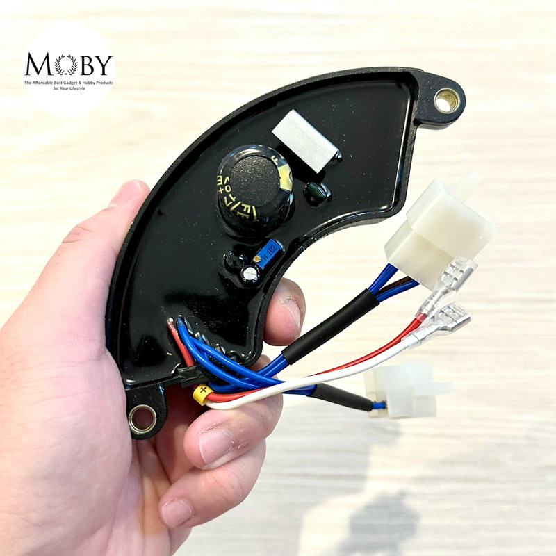 AVR Bulan Sabit 250V 470uF 8 Kabel untuk Genset Bensin Solar 3 Phase 250 V 470 uF 3 Fase