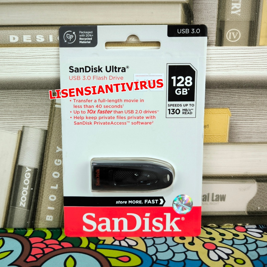Flashdisk SANDISK 128GB 128 GB ULTRA DRIVE 3.0 SDCZ48-128G-U46 130mbps