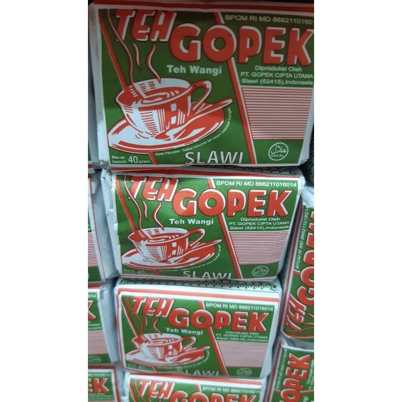 

teh gopek tehsolo 10×40gr