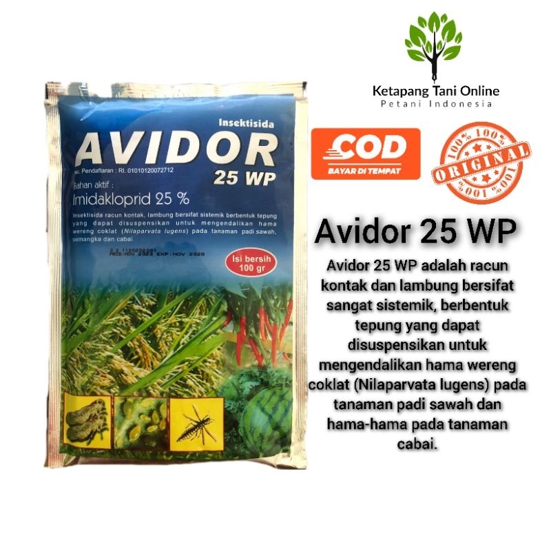 AVIDOR 25 WP 100 Gram