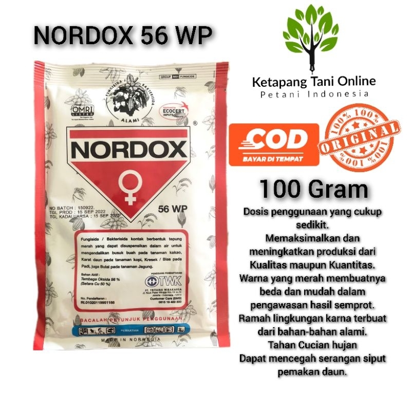 Nordox 56 WP 100 Gram