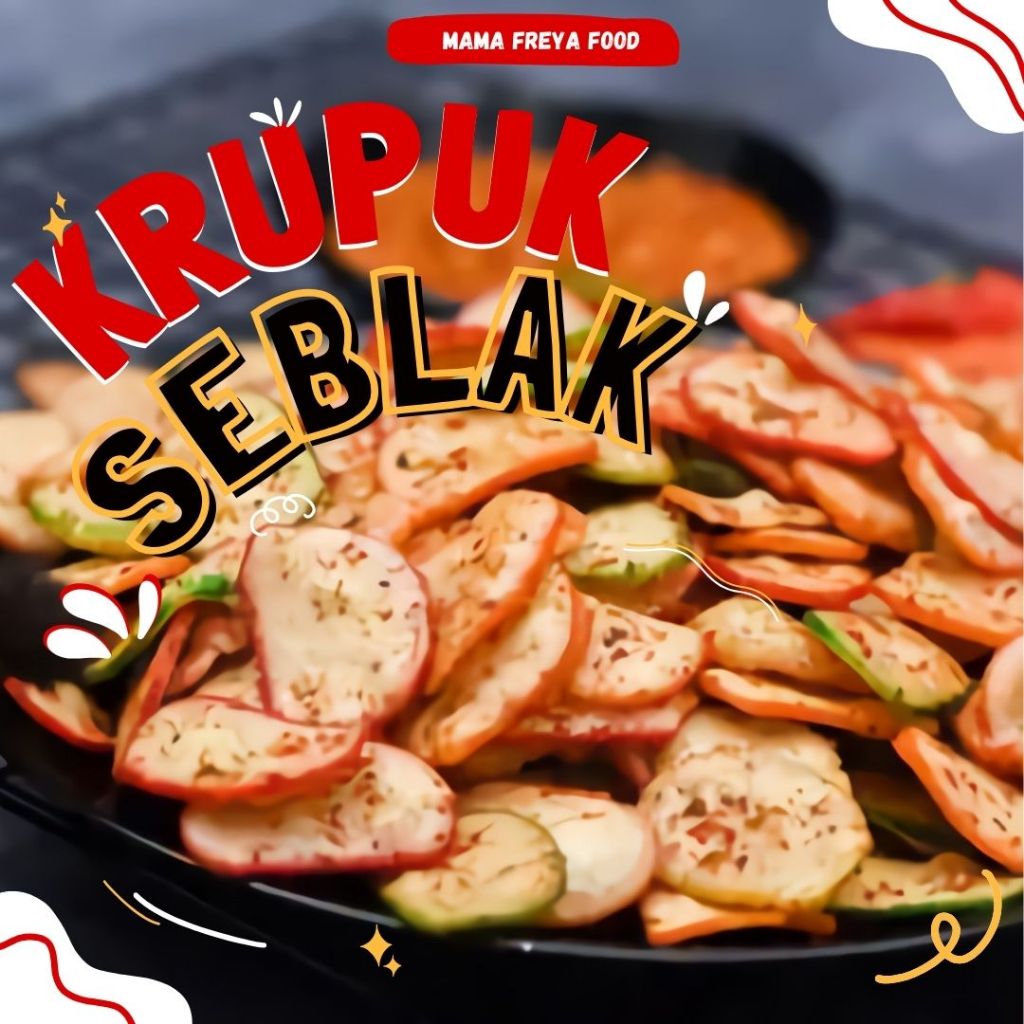 

Kerupuk seblak Kencur Daun Jeruk / Seblak Kering 250gr