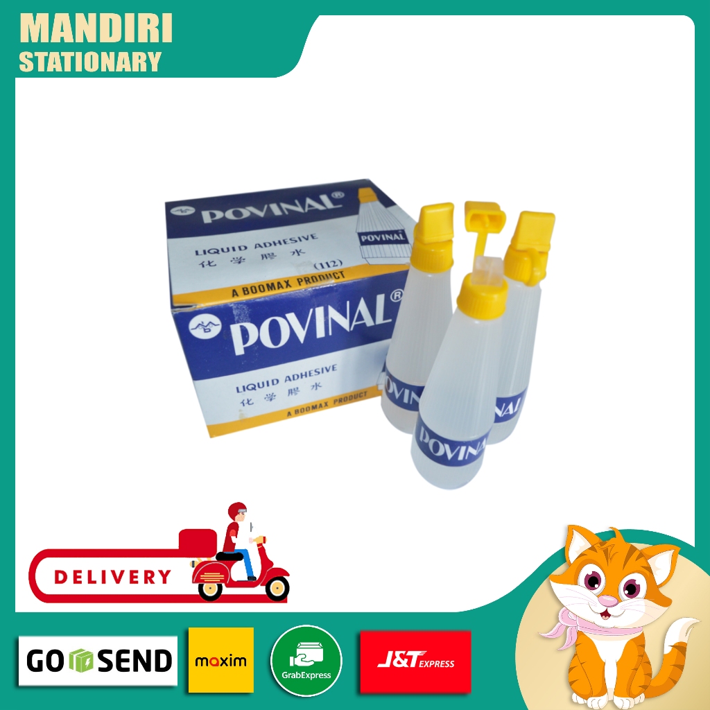 

Lem Povinal Cair Besar 75 ml ( 112)