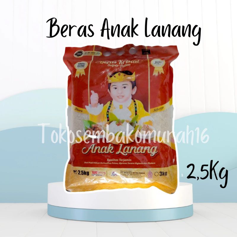 

BERAS ANAK LANANG 2,5 KG PROMO