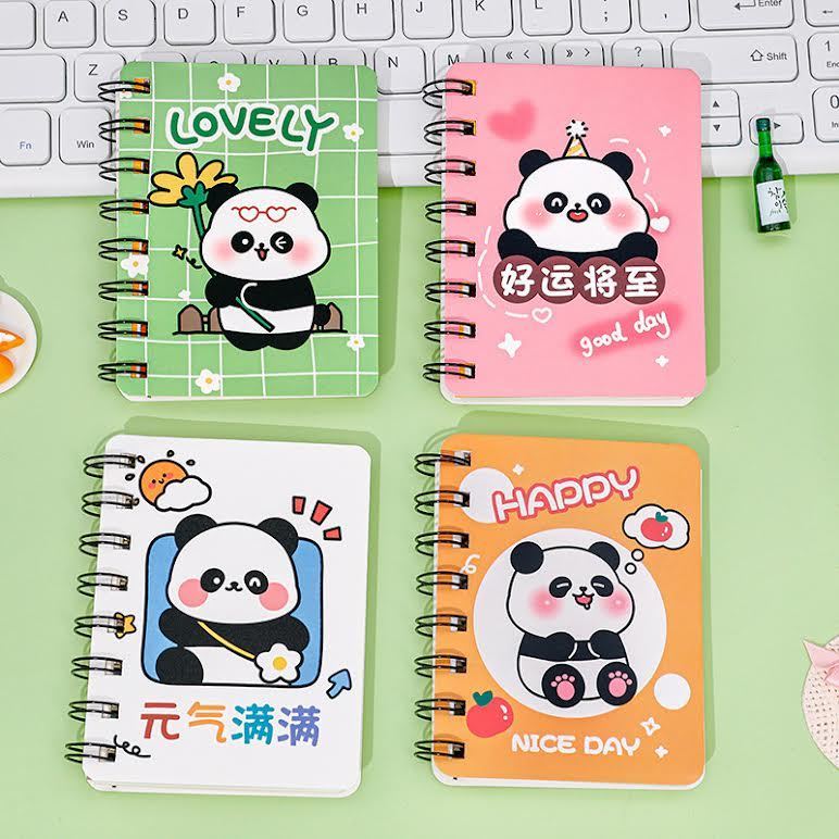 

MURMURE I NOTEBOOK MINI RING A7 MOTIF PANDA