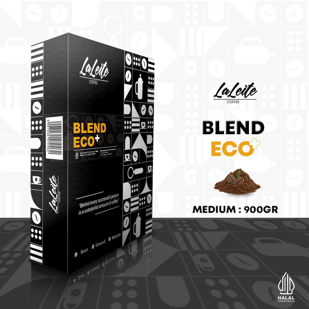 

LaLeite Coffee Blend Eco+ Bubuk Kasar 900gr