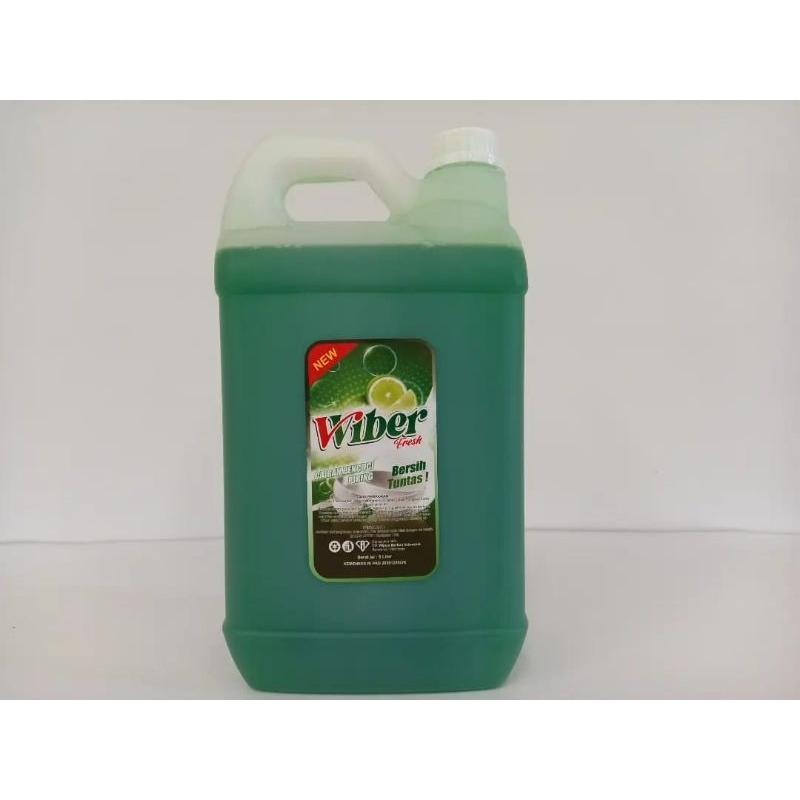 sabun cuci piring Wiber fresh 5L