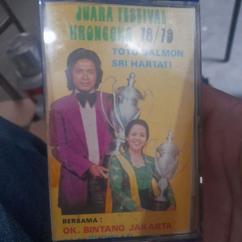 kaset pita juara festival kroncong 78/79 toto salmon& sri hartati (0917)