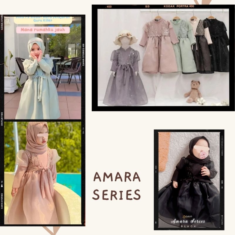Gamis Anak Amara dari Qavio