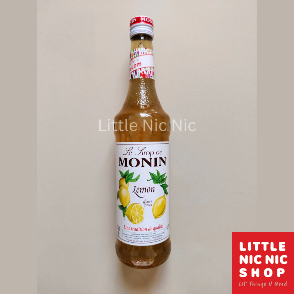 

Monin Glasco Lemon syrup 70 CL (700ml) sirup rasa minuman café