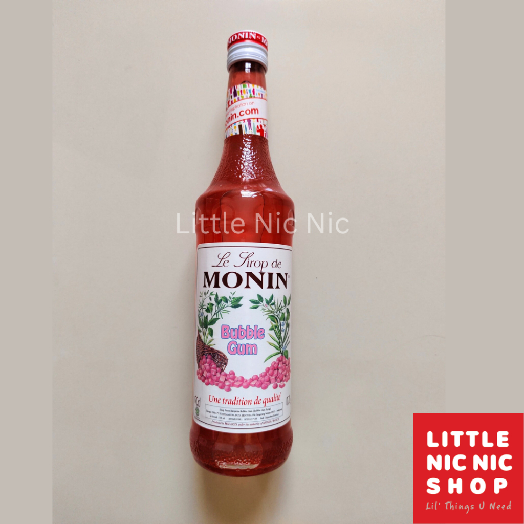 

MONIN SYRUP Bubble Gum 70 CL (700ml) Sirup