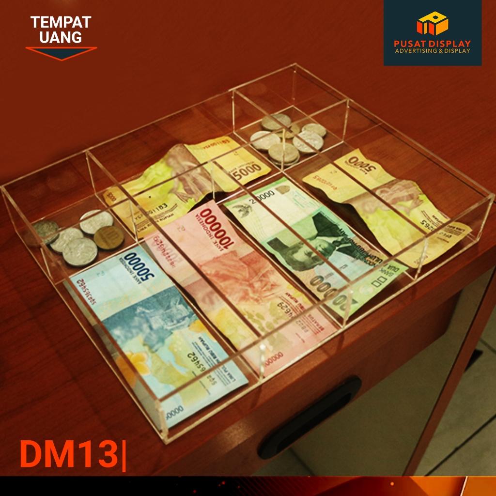 Akrilik Kotak uang / akrilik kotak serbaguna